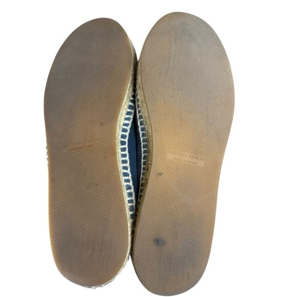 Bottega Veneta Blue Suede Intrecciato Espadrille Sneakers EU 42 US 9 Men’s - Picture 8 of 9